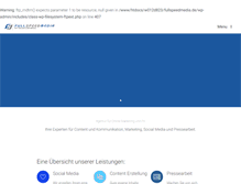 Tablet Screenshot of fullspeedmedia.de
